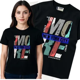 koszulka-damska-czarny-bawelna-t-shirt-s-nadruk