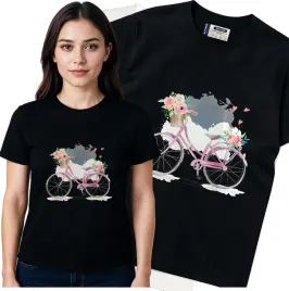 koszulka-damska-czarny-bawelna-t-shirt-m-nadruk