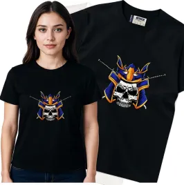 koszulka-damska-czarny-bawelna-t-shirt-m-nadruk