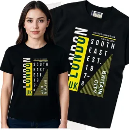 koszulka-damska-czarny-bawelna-t-shirt-m-nadruk
