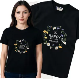 koszulka-damska-czarny-bawelna-t-shirt-m-nadruk
