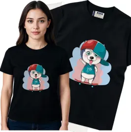 koszulka-damska-czarny-bawelna-t-shirt-xxl-nadruk