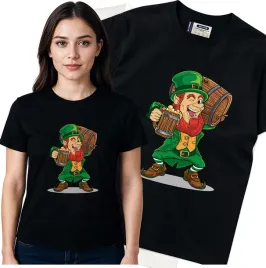 koszulka-damska-czarny-bawelna-t-shirt-s-nadruk