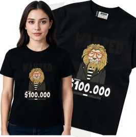 koszulka-damska-czarny-bawelna-t-shirt-s-nadruk