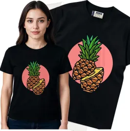 koszulka-damska-czarny-bawelna-t-shirt-s-nadruk