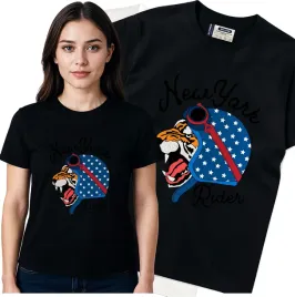 koszulka-damska-czarny-bawelna-t-shirt-s-nadruk