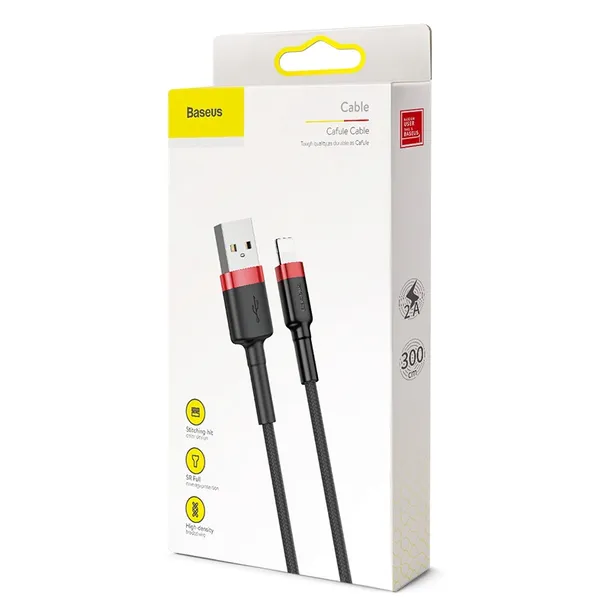 baseus-kabel-cafule-usb-lightning-3m-2a-czerwono-czarny-kolor-czarny