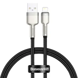 baseus-kabel-cafule-metal-usb-lightning-24a-025m-czarny