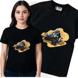 koszulka-damska-czarny-bawelna-t-shirt-s-nadruk