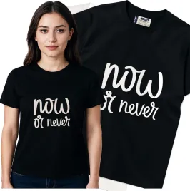 koszulka-damska-czarny-bawelna-t-shirt-m-nadruk