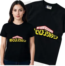 koszulka-damska-czarny-bawelna-t-shirt-m-nadruk