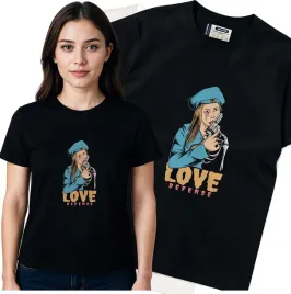koszulka-damska-czarny-bawelna-t-shirt-m-nadruk