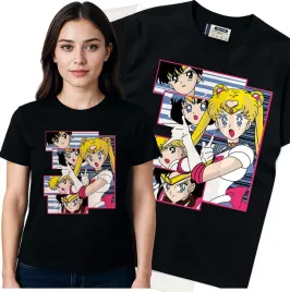 koszulka-damska-czarny-bawelna-t-shirt-m-nadruk