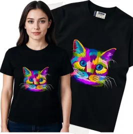 koszulka-damska-czarny-bawelna-t-shirt-s-nadruk