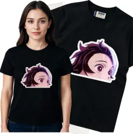 koszulka-damska-czarny-bawelna-t-shirt-m-nadruk