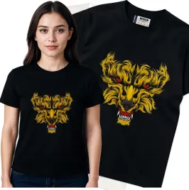 koszulka-damska-czarny-bawelna-t-shirt-s-nadruk