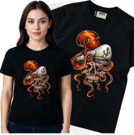 koszulka-damska-czarny-bawelna-t-shirt-s-nadruk