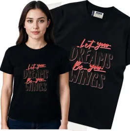 koszulka-damska-czarny-bawelna-t-shirt-s-nadruk