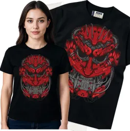 koszulka-damska-czarny-bawelna-t-shirt-xxl-nadruk