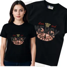 koszulka-damska-czarny-bawelna-t-shirt-l-nadruk