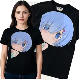 koszulka-damska-czarny-bawelna-t-shirt-m-nadruk