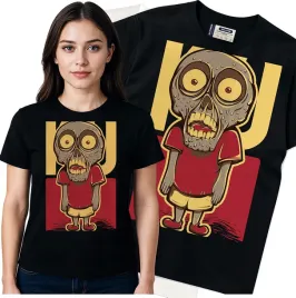 koszulka-damska-czarny-bawelna-t-shirt-xxl-nadruk