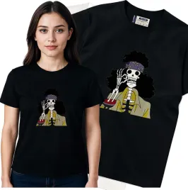 koszulka-damska-czarny-bawelna-t-shirt-m-nadruk