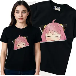 koszulka-damska-czarny-bawelna-t-shirt-m-nadruk