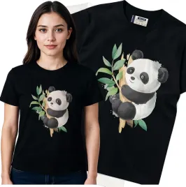 koszulka-damska-czarny-bawelna-t-shirt-s-nadruk