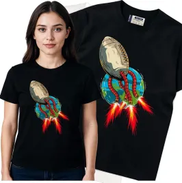 koszulka-damska-czarny-bawelna-t-shirt-xxl-nadruk