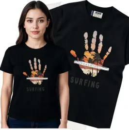 koszulka-damska-czarny-bawelna-t-shirt-l-nadruk