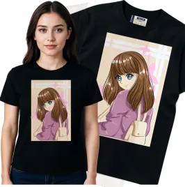 koszulka-damska-czarny-bawelna-t-shirt-xl-nadruk