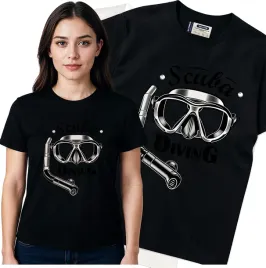 koszulka-damska-czarny-bawelna-t-shirt-l-nadruk