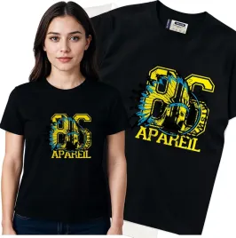koszulka-damska-czarny-bawelna-t-shirt-s-nadruk