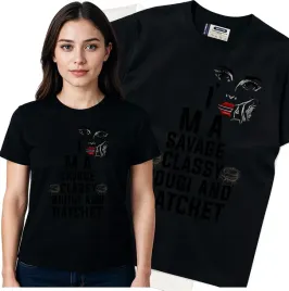 koszulka-damska-czarny-bawelna-t-shirt-s-nadruk