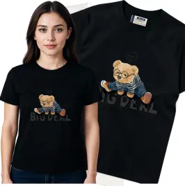koszulka-damska-czarny-bawelna-t-shirt-l-nadruk