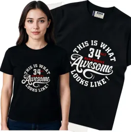 koszulka-damska-czarny-bawelna-t-shirt-xxl-nadruk