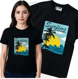 koszulka-damska-czarny-bawelna-t-shirt-l-nadruk
