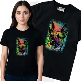 koszulka-damska-czarny-bawelna-t-shirt-s-nadruk
