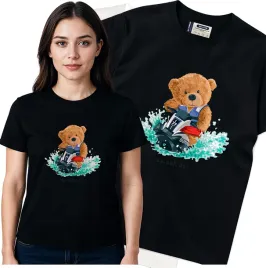 koszulka-damska-czarny-bawelna-t-shirt-l-nadruk