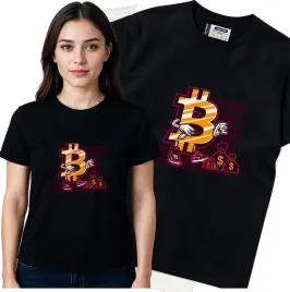 koszulka-damska-czarny-bawelna-t-shirt-s-nadruk