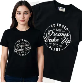 koszulka-damska-czarny-bawelna-t-shirt-m-nadruk