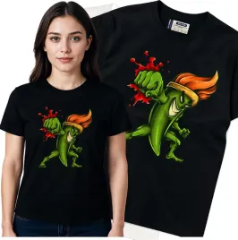 koszulka-damska-czarny-bawelna-t-shirt-s-nadruk
