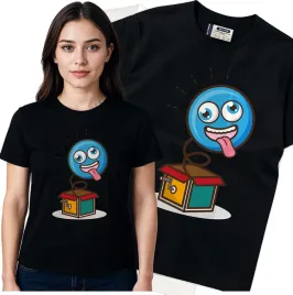 koszulka-damska-czarny-bawelna-t-shirt-xxl-nadruk