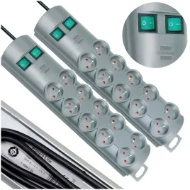 przedluzacz-listwa-zasilajaca-10-gniazd-kabel-2m-certyfikat-ce-zestaw-2-szt