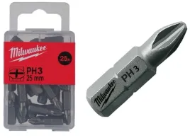 bit-ph3-philips-milwaukee-25mm-trwaly-i-wytrzymaly-w-opakowaniu-25-sztu