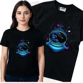 koszulka-damska-czarny-bawelna-t-shirt-s-nadruk