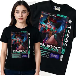 koszulka-damska-czarny-bawelna-t-shirt-m-nadruk