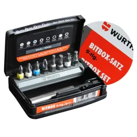 wurth-zestaw-bitow-1-4-ph-pz-tx-uchwyt-9-elementow-praktyczne-pudelko