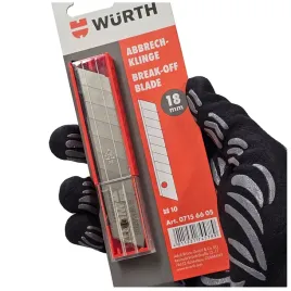 wurth-ostrze-noza-18mm-lamane-w-praktycznym-opakowaniu-extra-ostre-10-sztuk